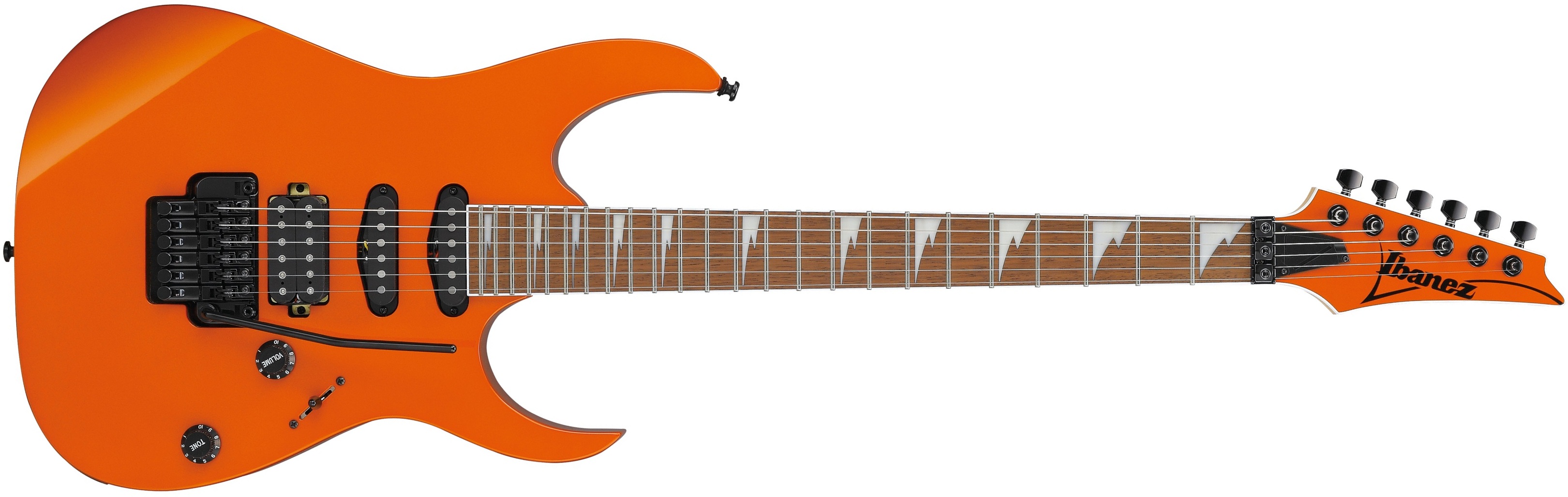 Ibanez Rg460dxrom Trem Hss Ja - Roadster Orange Metallic - Elektrische gitaar in Str-vorm - Main picture