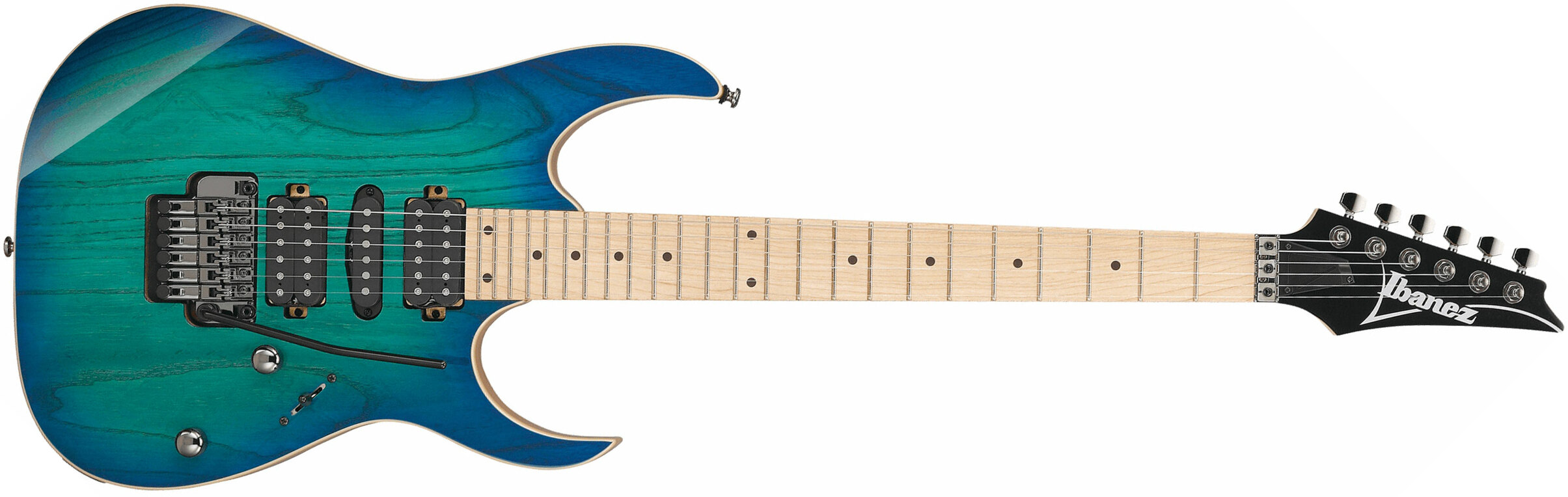 Ibanez Rg470ahm Bmt Standard Hsh Fr Mn - Blue Moon Burst - Elektrische gitaar in Str-vorm - Main picture