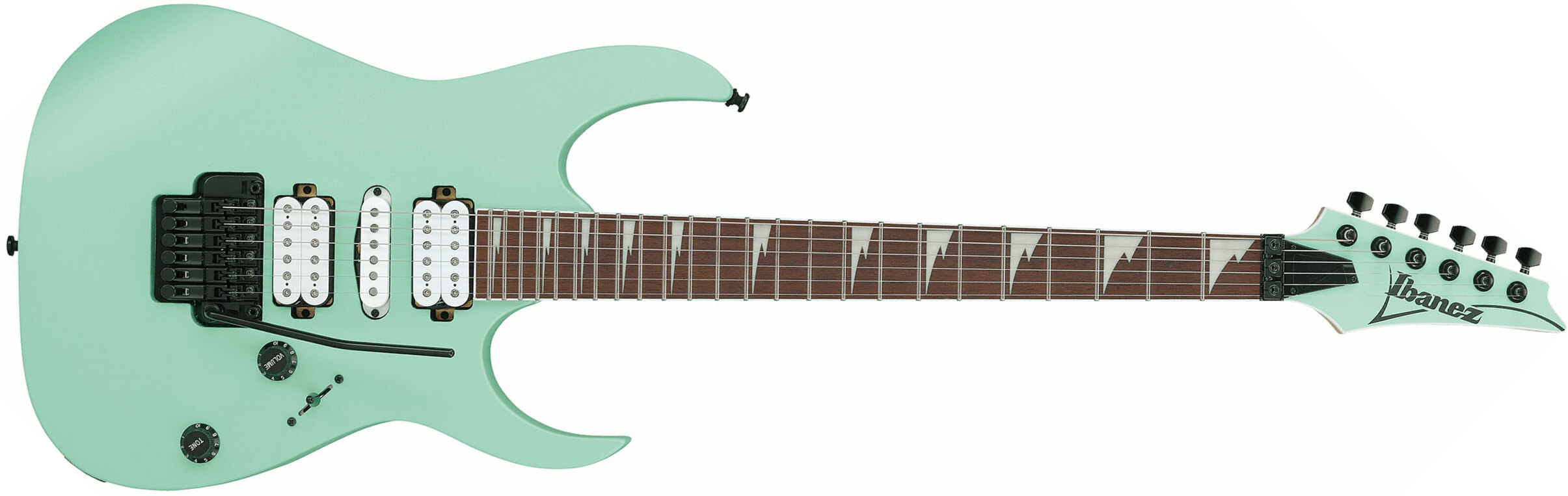 Ibanez Rg470dx Sfm Standard Hsh Fr Jat - Sea Foam Green Matte - Elektrische gitaar in Str-vorm - Main picture