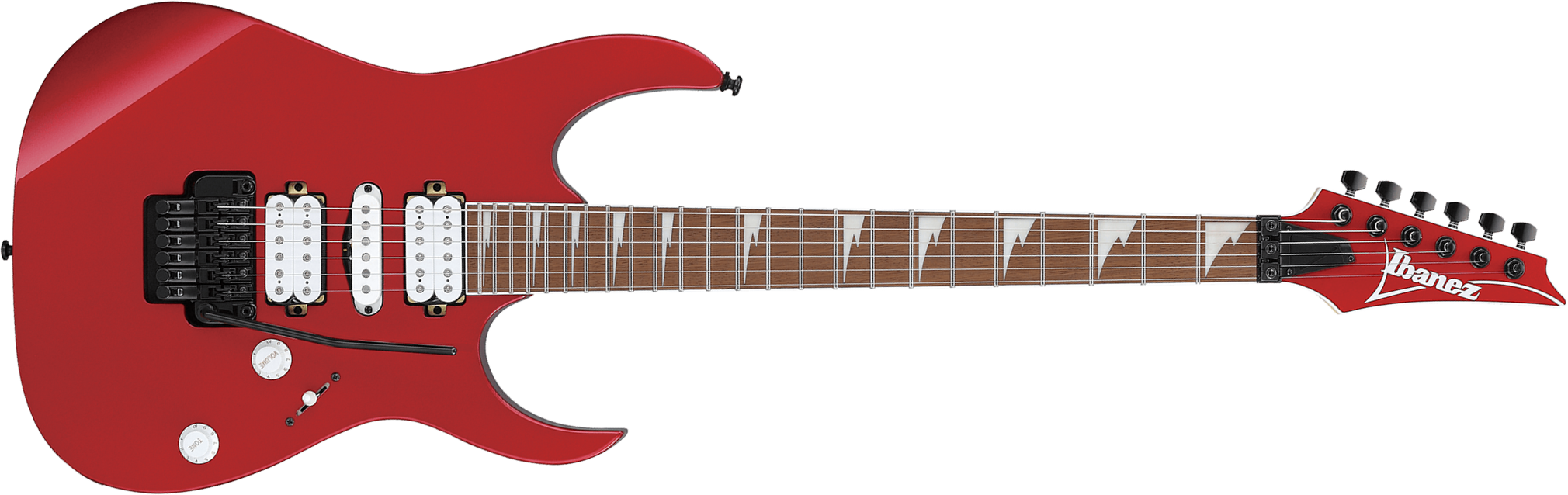Ibanez Rg470dxwca Standard Hsh Fr Jat - Candy Apple - Elektrische gitaar in Strat vorm - Main picture