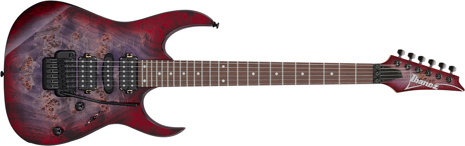Ibanez Rg470pb Reb Standard Hsh Fr Jat - Red Eclipse Burst - Elektrische gitaar in Strat vorm - Main picture