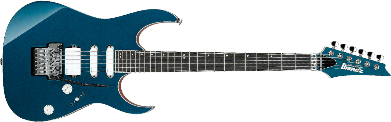 Ibanez Rg5440c Dfm Prestige Jap Hss Emg Trem Eb - Deep Forest Green Metallic - Elektrische gitaar in Strat vorm - Main picture