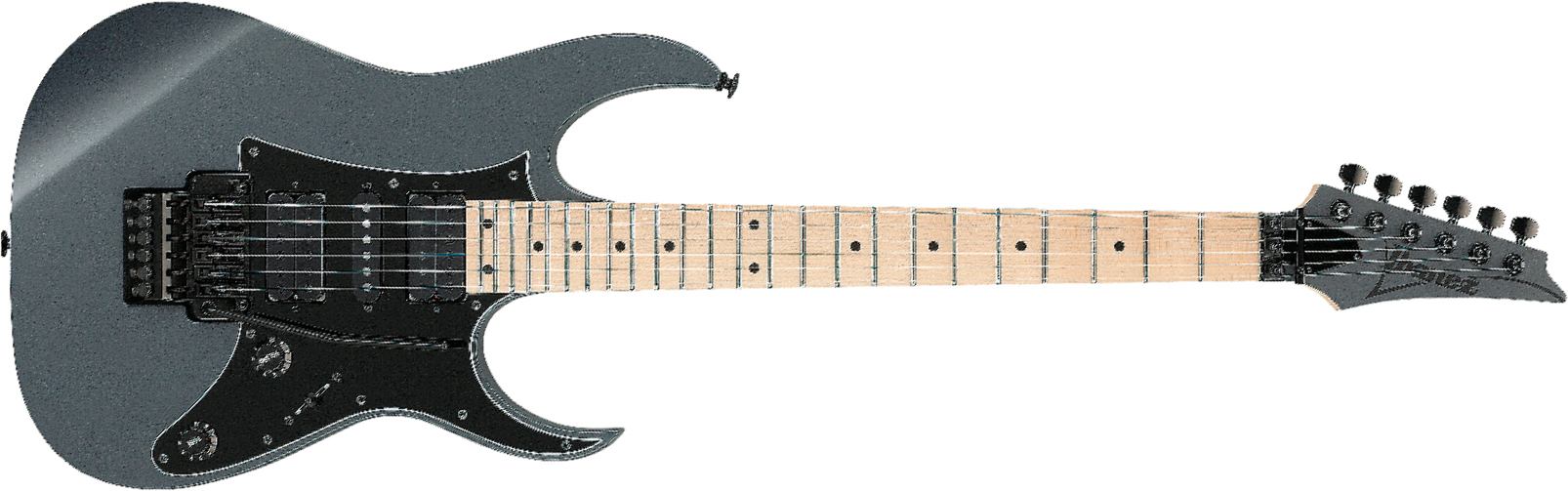 Ibanez Rg550 Grf Genesis Jap Hsh Fr Mn - Gray Metallic Flat - Elektrische gitaar in Strat vorm - Main picture