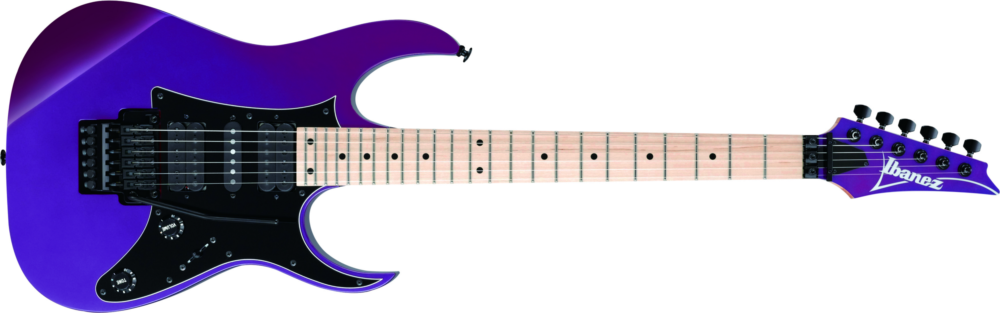 Ibanez Rg550 Pn Genesis Japon Hsh Fr Mn - Purple Neon - Elektrische gitaar in Str-vorm - Main picture