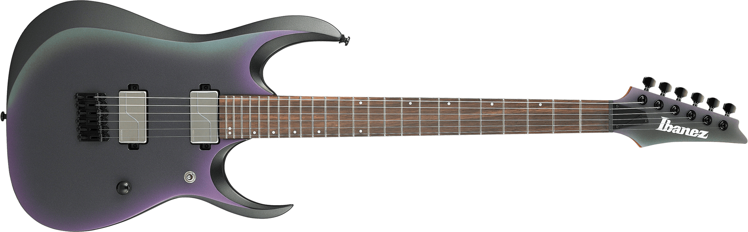 Ibanez Rgd61 Bam Standard 2h Fishman Fluence Modern Eb - Black Aurora Burst Matte - Elektrische gitaar in Str-vorm - Main picture