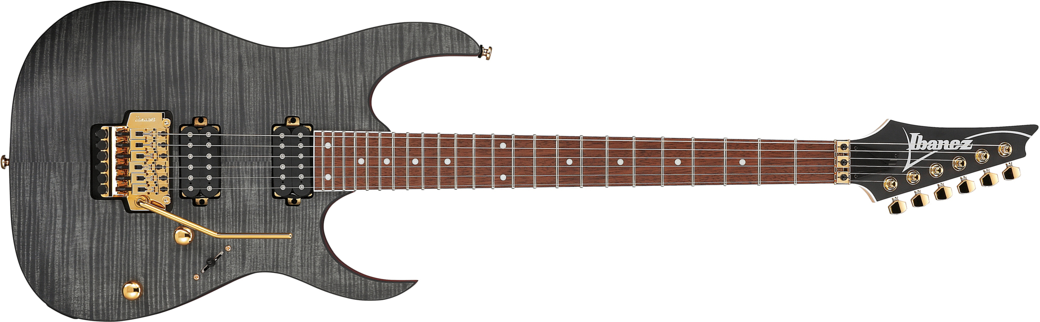 Ibanez Rgr420fmsp Tgf Standard Ltd 2h Fr Jat - Transparent Gray Flat - Metal elektrische gitaar - Main picture
