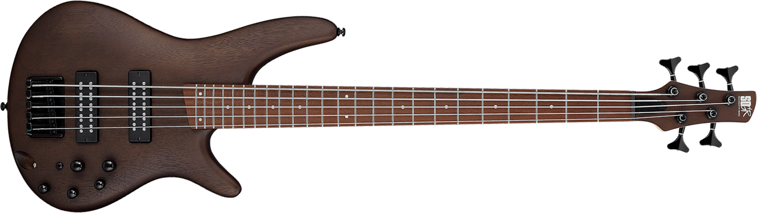 Ibanez Sr305eb Wk Standard 5c Active Jat - Walnut Flat - Solid body elektrische bas - Main picture