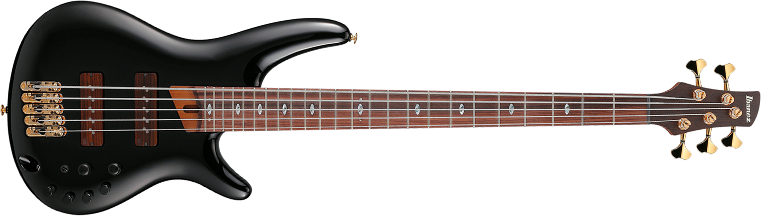 Ibanez Sr3505 Bk Prestige Jap 5c Active Rw - Black - Solid body elektrische bas - Main picture