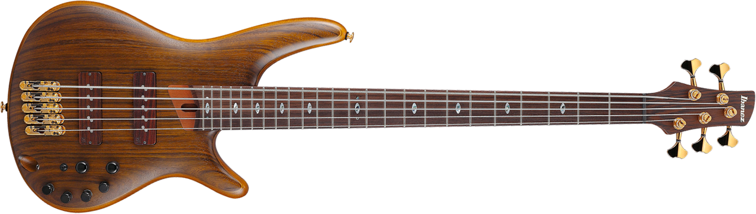 Ibanez Sr5505 Mhf Prestige Jap 5c Active Rw - Mocha Flat - Solid body elektrische bas - Main picture