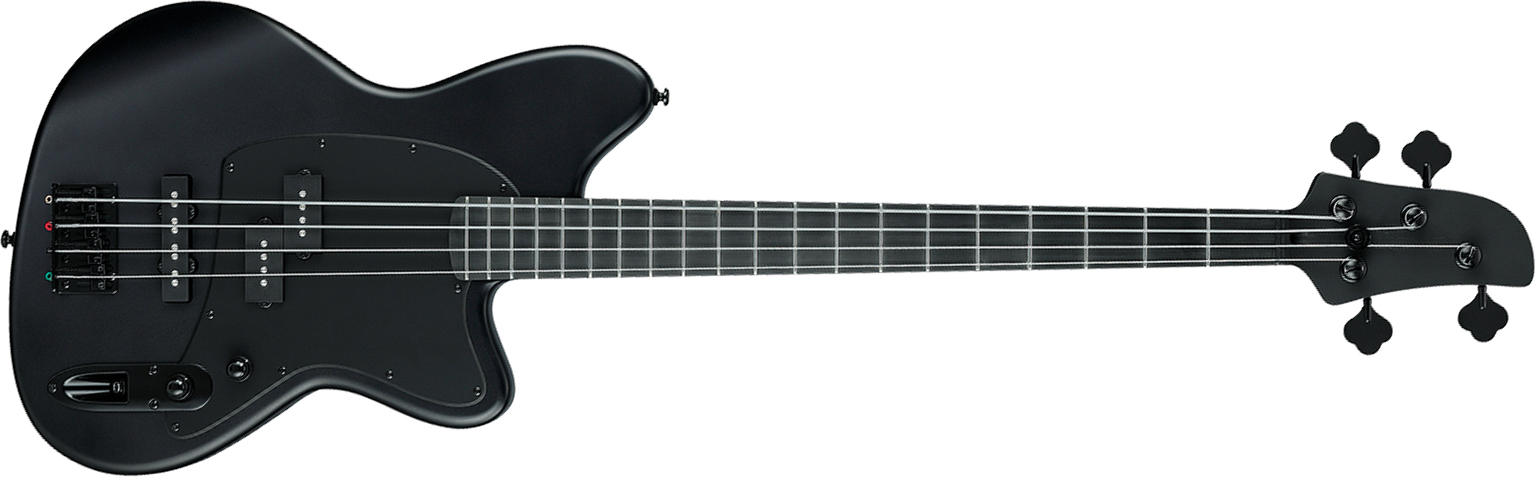 Ibanez Tmb420b Bkf Standard Talman Bass Active Ebo - Black Flat - Solid body elektrische bas - Main picture