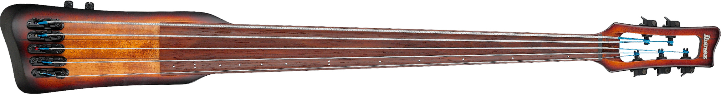 Ibanez Ub805 Mob Upright Bass 5c Jat - Mahogany Oil Burst - Solid body elektrische bas - Main picture