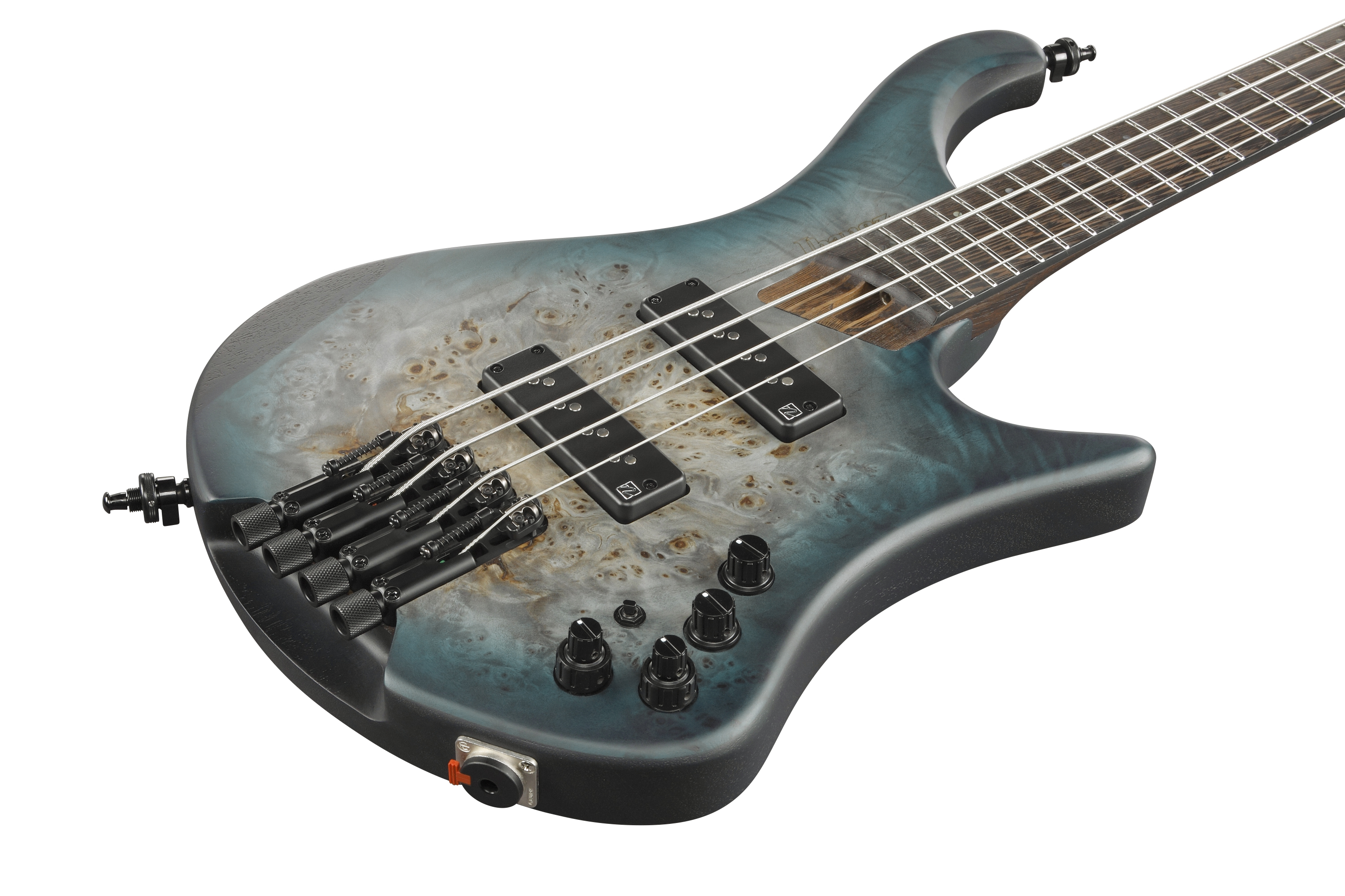 Ibanez Ehb1500 Workshop Active Pp - Cosmic Blue Starburst Flat - Solid body elektrische bas - Variation 3