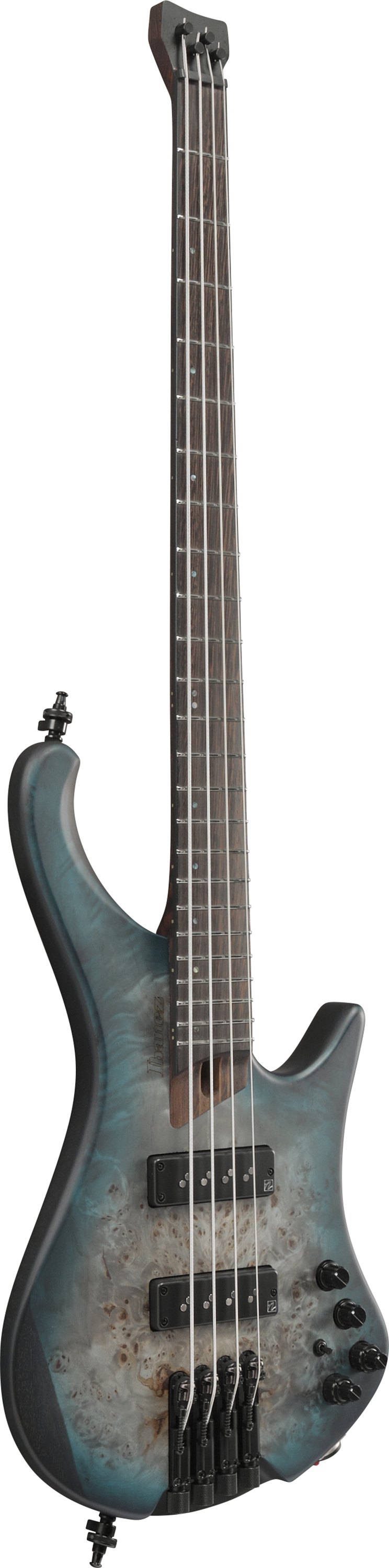 Ibanez Ehb1500 Workshop Active Pp - Cosmic Blue Starburst Flat - Solid body elektrische bas - Variation 4