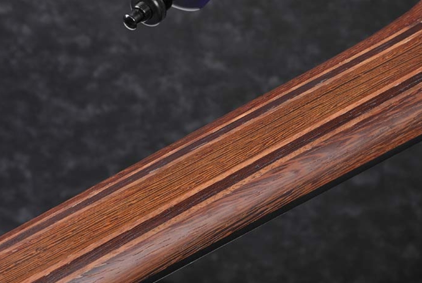 Ibanez Ehb1505ms Bif Workshop Multiscale 5c Active Pp - Black Ice Flat - Solid body elektrische bas - Variation 4