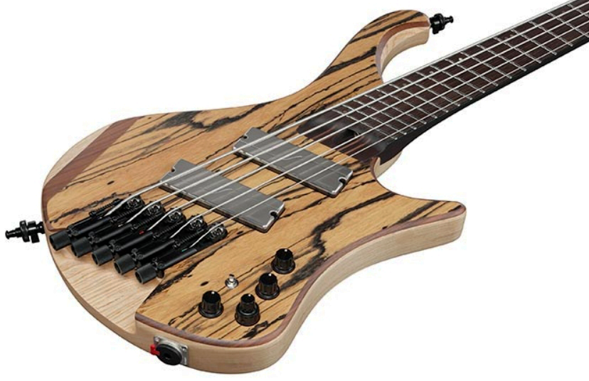Ibanez Ehb1675ms Ntf Workshop 5c Multiscale Active Pp - Natural Flat - Solid body elektrische bas - Variation 2
