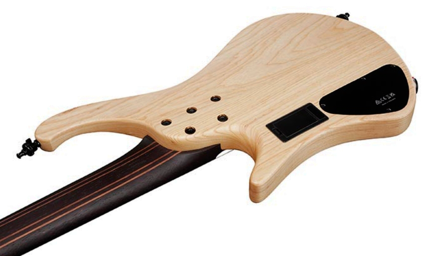 Ibanez Ehb1675ms Ntf Workshop 5c Multiscale Active Pp - Natural Flat - Solid body elektrische bas - Variation 3