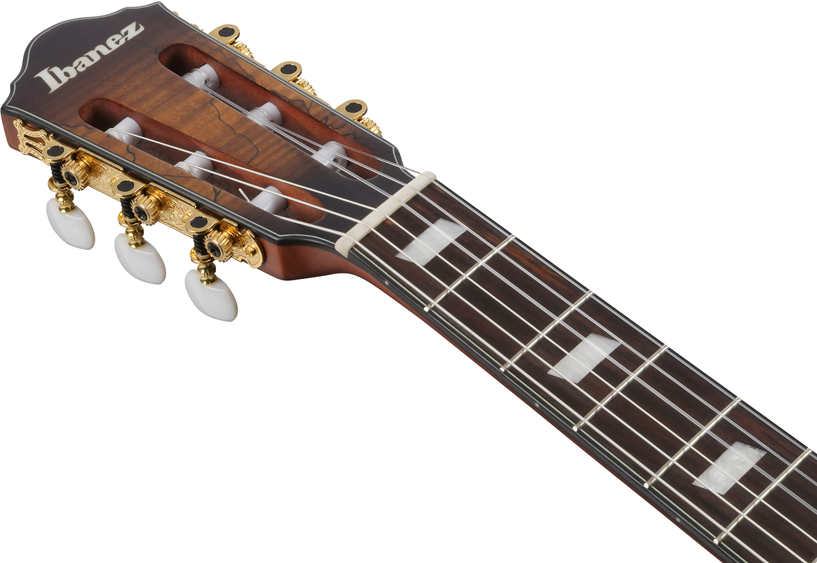 Ibanez Frh20qmn Tcl Fr Hollow Cw Erable Sapele Rw - Tobacco Burst Low Gloss - Klassieke gitaar 4/4 - Variation 7