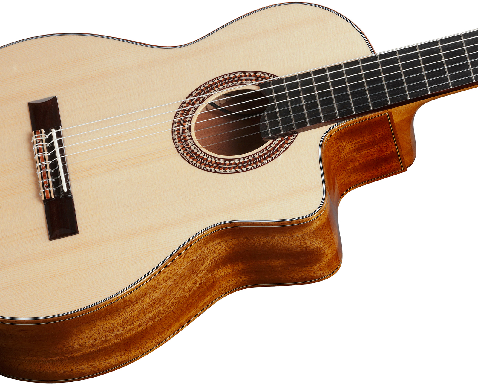 Ibanez Ga3007ce Nt Classical 4/4 7c Epicea Acajou Rw - Natural High Gloss - Klassieke gitaar 4/4 - Variation 2