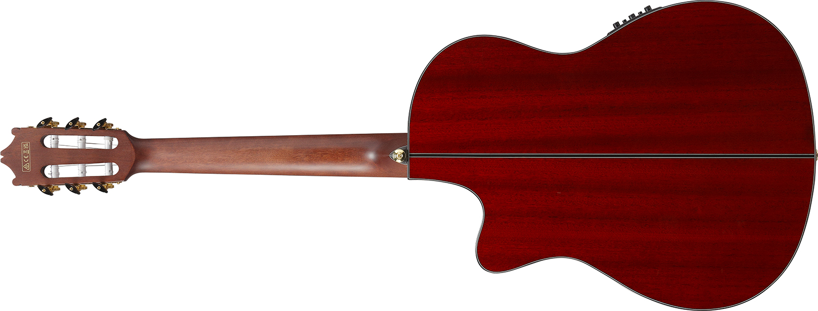 Ibanez Ga35tce Srr 4/4 Epicea Sapele Rw - Sapphire Red - Klassieke gitaar 4/4 - Variation 1