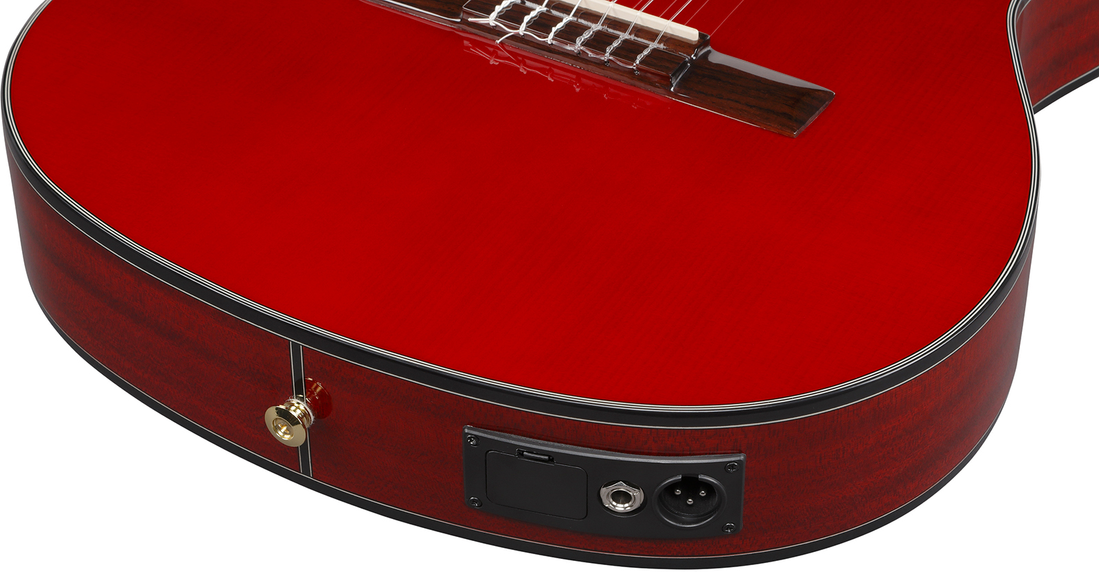 Ibanez Ga35tce Srr 4/4 Epicea Sapele Rw - Sapphire Red - Klassieke gitaar 4/4 - Variation 4