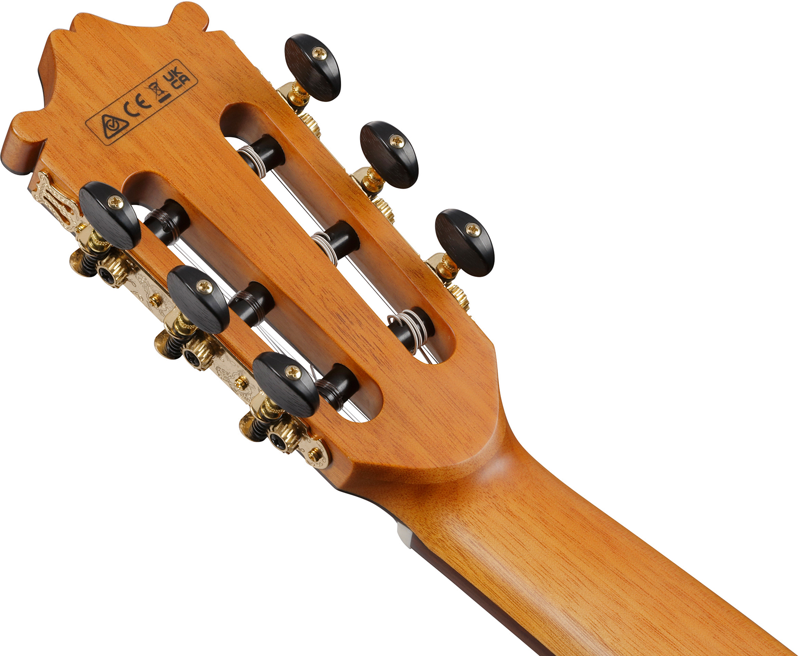 Ibanez Ga360tce Nt Classical 4/4 Thinline Epicea Acacia Rw - Natural High Gloss - Klassieke gitaar 4/4 - Variation 5