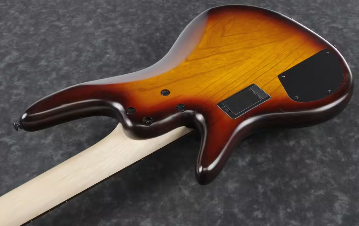 Ibanez Gary Willis Gwb205 Tqf Signature Fretless 5c Active Bartolini Eb - Tequila Sunrise Flat - Solid body elektrische bas - Variation 3