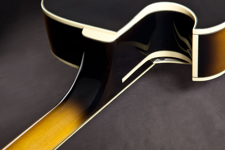 Ibanez George Benson Lgb300 Vys Prestige Japon Hh Ht Eb - Vintage Yellow Sunburst - Semi hollow elektriche gitaar - Variation 4