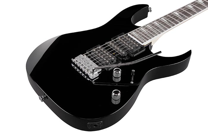 Ibanez Grg170dx Bkn  Gio Hsh Trem Pur - Black Night - Elektrische gitaar in Strat vorm - Variation 4