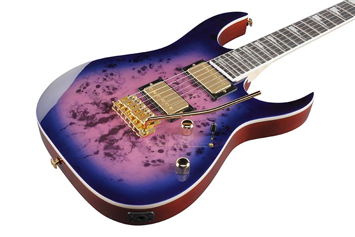 Ibanez Grg220pa Rlb Gio 2h Trem Pur - Royal Purple Burst - Elektrische gitaar in Str-vorm - Variation 2
