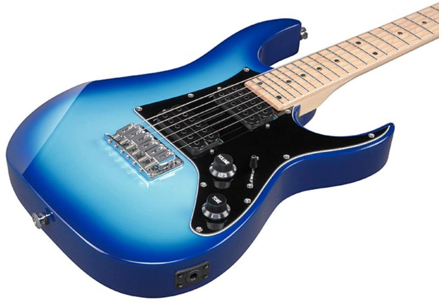 Ibanez Grgm21 Blt Mikro Hh Ht Mn - Blue Burst - Elektrische gitaar voor kinderen - Variation 2