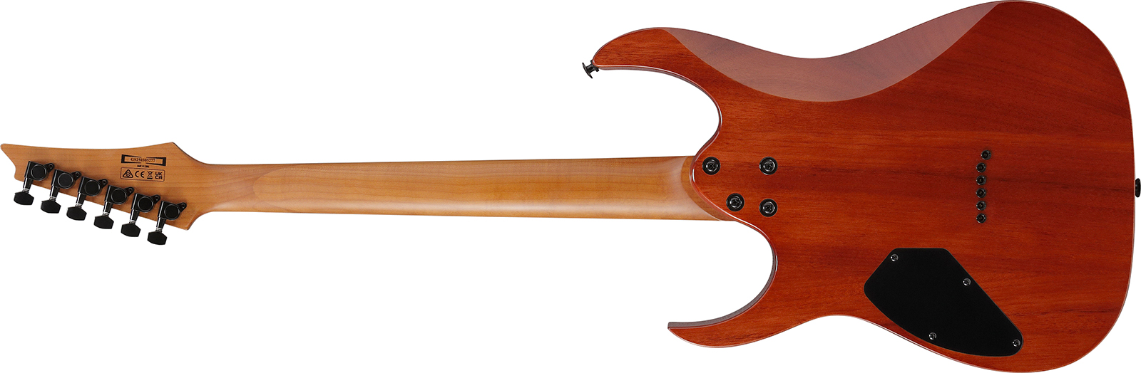 Ibanez Grgr221fa Tdk Gio 2h Ht Pur - Transparent Indigo Black - Elektrische gitaar in Strat vorm - Variation 1