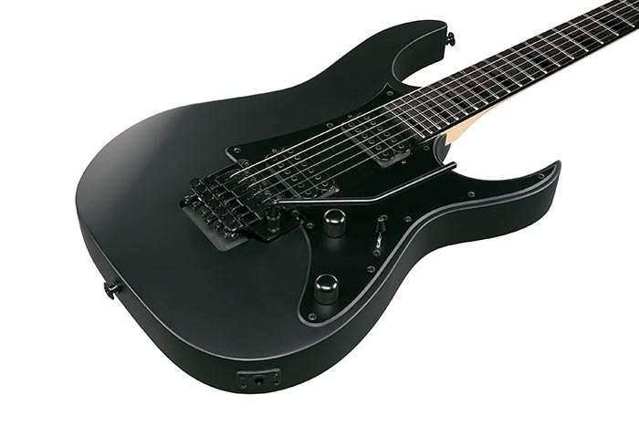 Ibanez Grgr330ex Bkf Gio 2h Fr Pur - Black Flat - Elektrische gitaar in Str-vorm - Variation 2