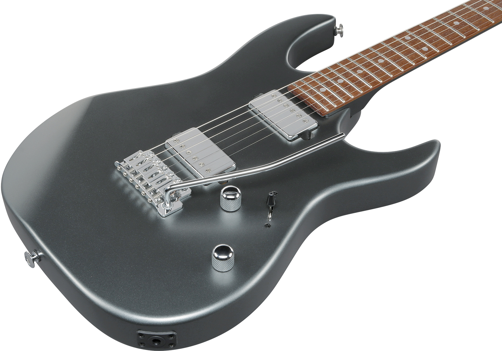Ibanez Grx120sp Ngm Gio 2h Trem Jat - Nobel Gray Metallic Matte - Elektrische gitaar in Strat vorm - Variation 2