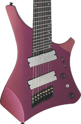 Multi-scale gitaar Ibanez Alpha A527 CMG 8-String - Coral mirage