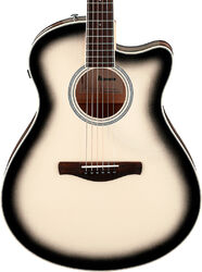 Folk gitaar Ibanez Advanced AAM370M1CE TPA - Transparent panda 