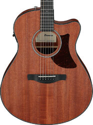 Folk gitaar Ibanez Advanced AAM54CE OPN - Open pore natural