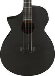 Folk gitaar Ibanez AEWC621L BOT LH - Black Out