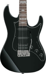 Kenmerkende elektrische gitaar Ibanez Andy Timmons ATZ300 BK (Japan) - Black