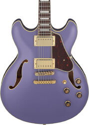 Semi hollow elektriche gitaar Ibanez Artcore AS73G MPF - Metallic purple flat