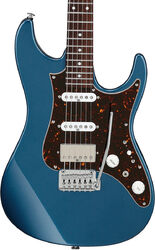 Elektrische gitaar in str-vorm Ibanez AZ2204N PBM Prestige Japan - Prussian blue metallic