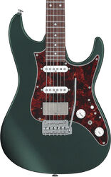 Elektrische gitaar in str-vorm Ibanez Prestige AZ2204N VGF (Japan) - Ivy Green Metallic Flat