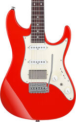 Elektrische gitaar in strat vorm Ibanez Prestige Japan AZ2204NW VR - Vermillion Red