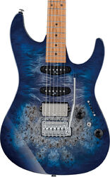 Elektrische gitaar in str-vorm Ibanez AZ226PB CBB Premium - Cerulean blue burst