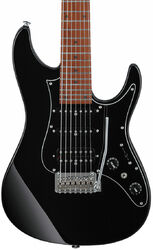 7-snarige elektrische gitaar Ibanez AZ24047 BK Prestige Japan - Black