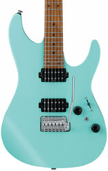Elektrische gitaar in str-vorm Ibanez AZ242 SFM Premium - Sea foam green matte
