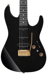 Elektrische gitaar in strat vorm Ibanez Premium AZ26P1 BK - Black