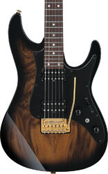 Elektrische gitaar in strat vorm Ibanez Premium AZ41P1EW NGT - Natural Gray Burst