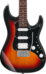 Elektrische gitaar in strat vorm Ibanez Standard AZES40B TSN - Three Tone Sunburst