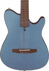 Klassieke gitaar 4/4 Ibanez FRH10N IBF - Indigo blue metallic flat