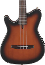 Klassieke gitaar 4/4 Ibanez FRH10NL BSF - Brown Sunburst Flat